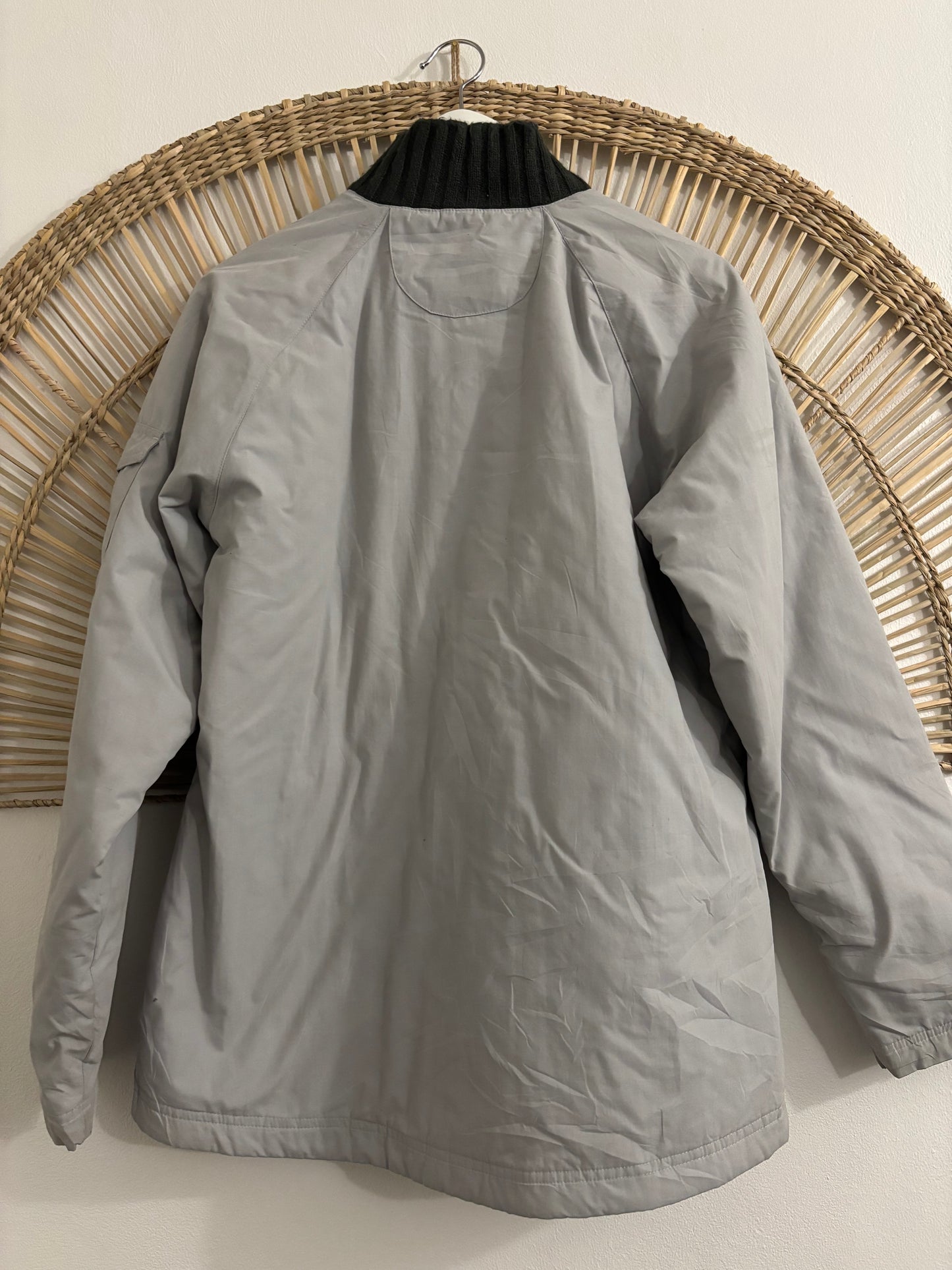 Veste Adidas vintage grise – Femme – Taille